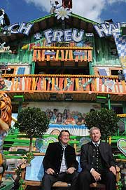 Lach + Freu Haus auf dem Oktoberfest ((Foto: Ingrid Grossmann))